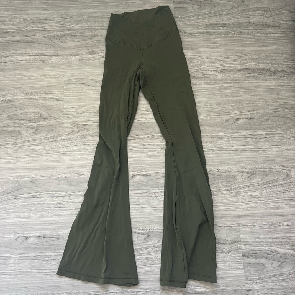 Aerie crossover flare leggings SHORT INSEAM